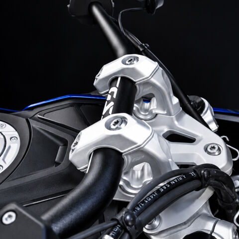 GP Kompozit BMW R 1300 GS 2023-2026 Uyumlu Gidon Yükseltme Gri