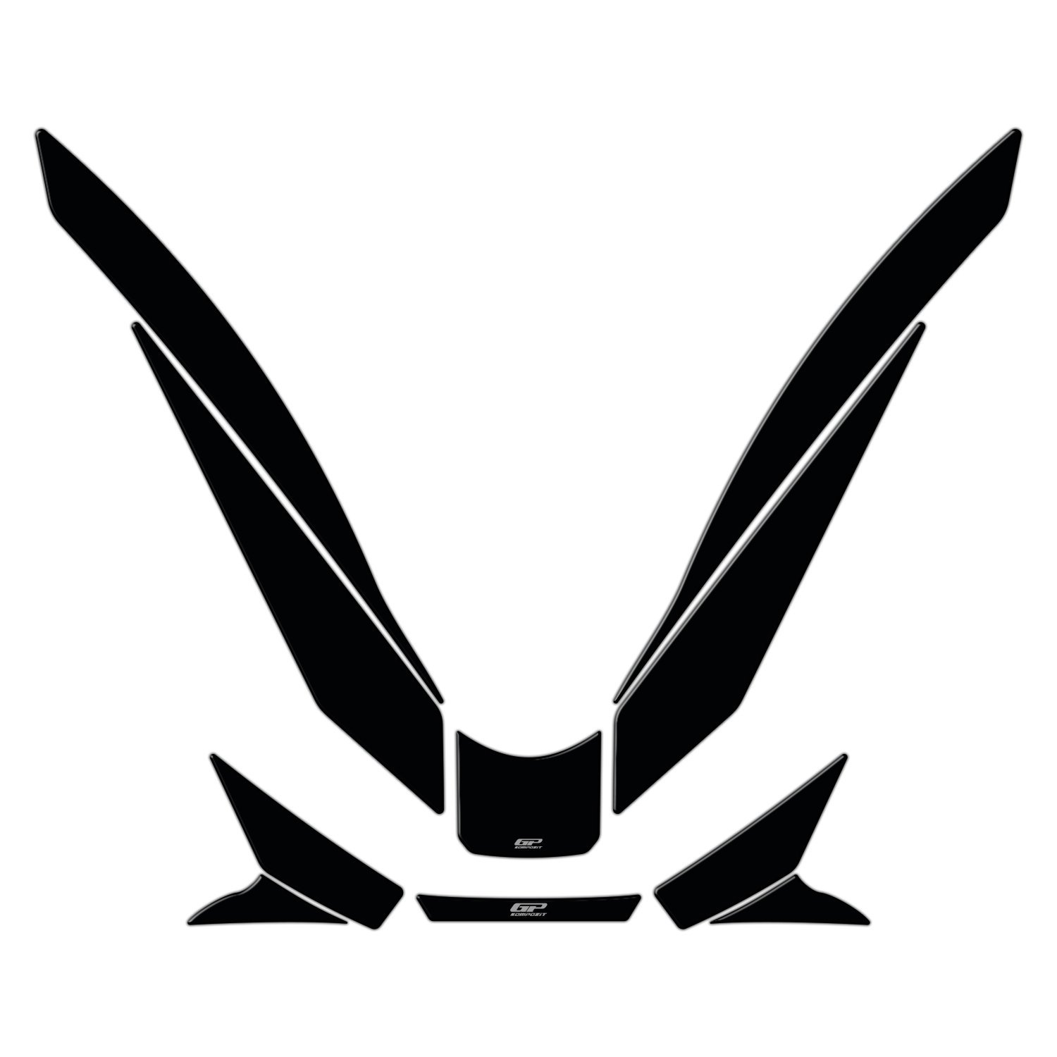 GP Kompozit Honda PCX 125 2021-2024 Uyumlu Ön Grenaj Pad Siyah