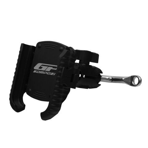 GP Kompozit TTR09 Universal Ayna Bağlantılı Titreşim Modüllü Telefon Tutucu Siyah