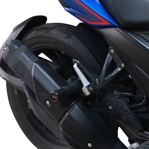 GP Kompozit TVS Apache RTR 200 2022-2024 Uyumlu Egzoz Koruma Takozu Siyah