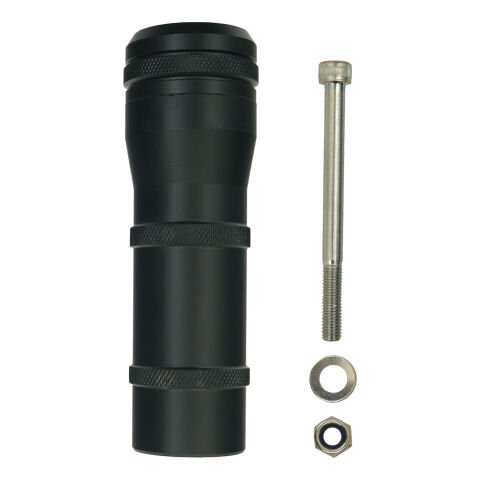 GP Kompozit TVS Apache RTR 200 2022-2024 Uyumlu Egzoz Koruma Takozu Siyah