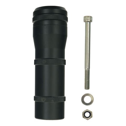 GP Kompozit TVS Apache RTR 200 2022-2024 Uyumlu Egzoz Koruma Takozu Siyah