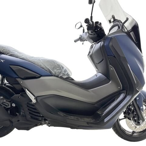 GP Kompozit Yamaha NMAX 125-155 2021-2024 Uyumlu Bacak ve Sele Altı Grenaj Koruma Seti Siyah