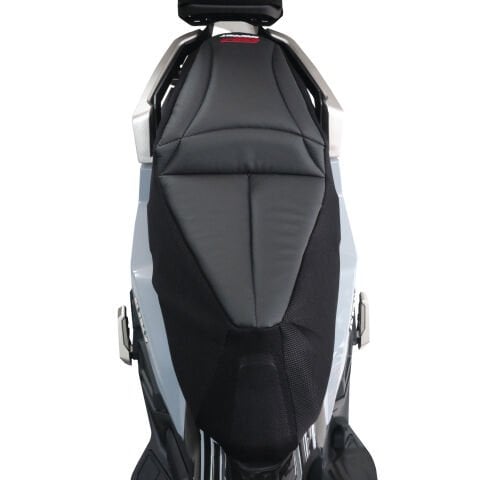 GP Kompozit SYM ADX 125 2023-2024 Uyumlu Fileli Motosiklet Konfor Sele Kılıfı Siyah