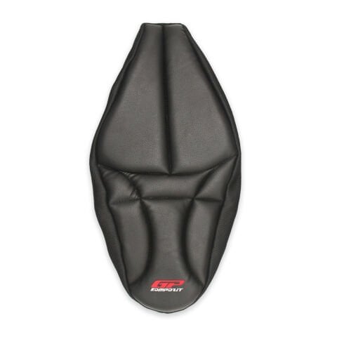 GP Kompozit Yamaha NMAX 125 / 155 2015-2026 Uyumlu Fileli Motosiklet Konfor Sele Kılıfı Siyah