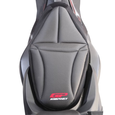 GP Kompozit Yamaha NMAX 125 / 155 2015-2026 Uyumlu Fileli Motosiklet Konfor Sele Kılıfı Siyah