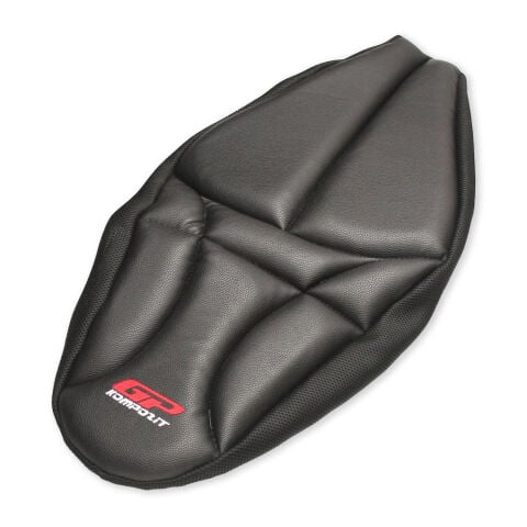 GP Kompozit Yamaha NMAX 125 / 155 2015-2026 Uyumlu Fileli Motosiklet Konfor Sele Kılıfı Siyah