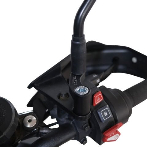 GP Kompozit KTM 1290 Super Adventure S/R 2021-2024 Uyumlu Ayna Genişletme Siyah