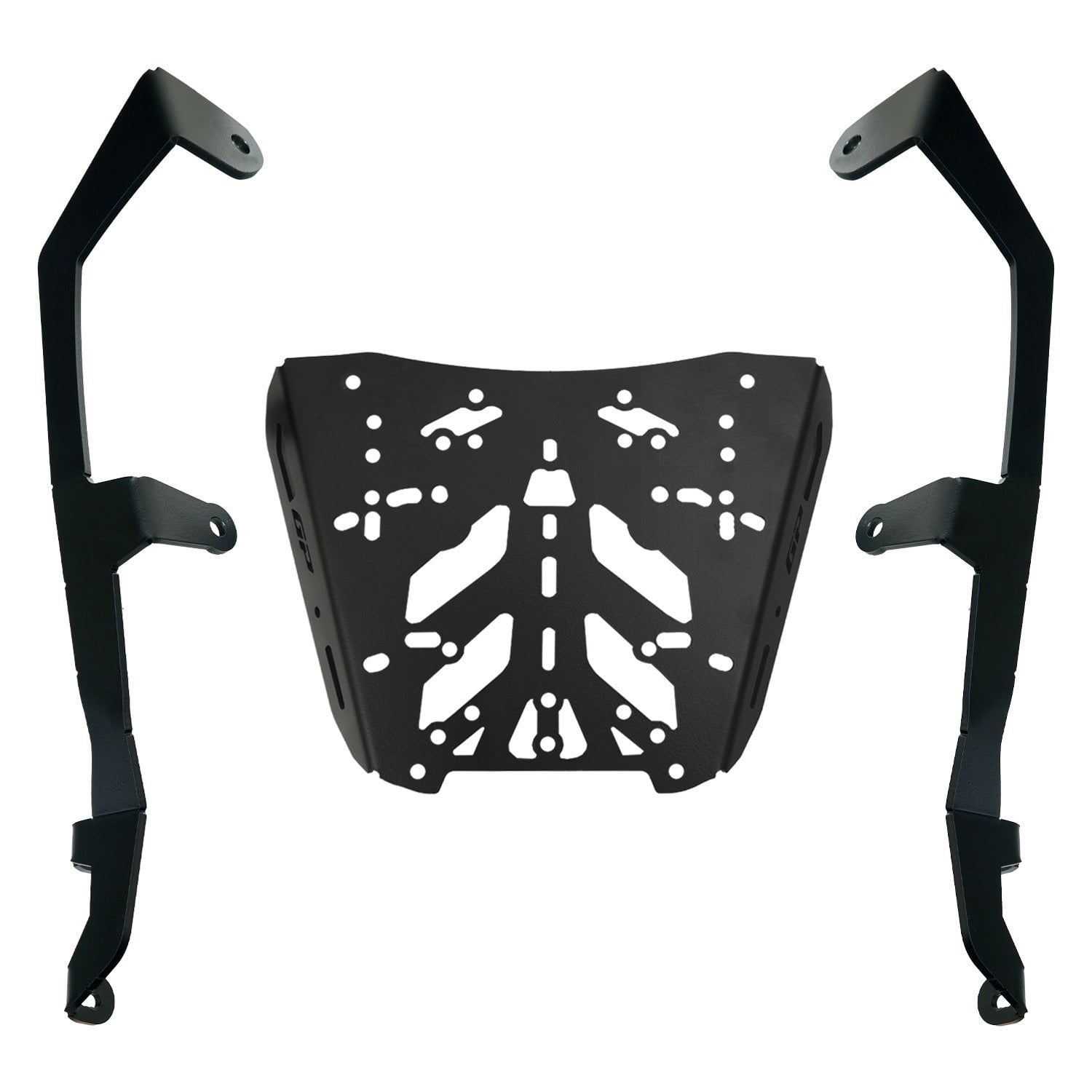 GP Kompozit SYM ADX 125 2023-2024 Uyumlu Arka Çanta Demiri Siyah