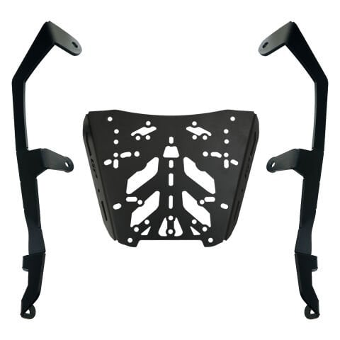 GP Kompozit SYM ADX 125 2023-2024 Uyumlu Arka Çanta Demiri Siyah