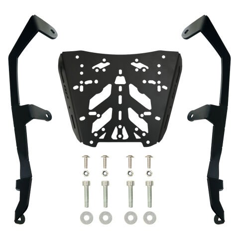 GP Kompozit SYM ADX 125 2023-2024 Uyumlu Arka Çanta Demiri Siyah