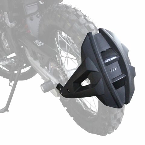 GP Kompozit Honda CRF250L / CRF250 Rally 2013-2025 Uyumlu Arka Çamur Sıyırıcı Siyah