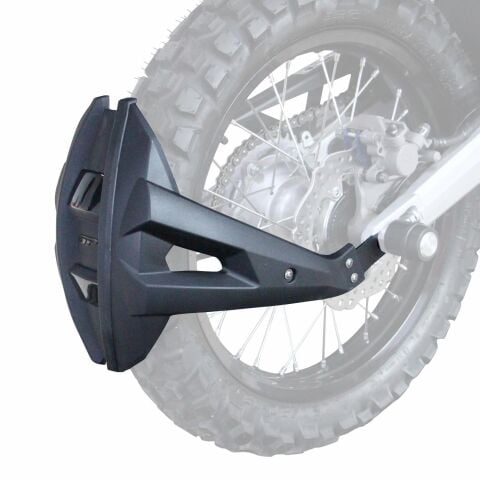 GP Kompozit Honda CRF250L / CRF250 Rally 2013-2025 Uyumlu Arka Çamur Sıyırıcı Siyah