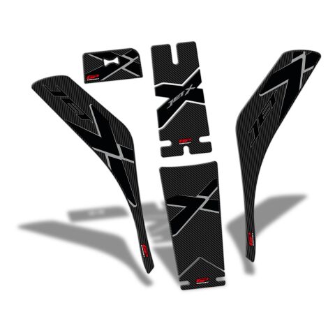 GP Kompozit SYM Jet X 125 2022-2025 Uyumlu Tank Pad Seti Karbon