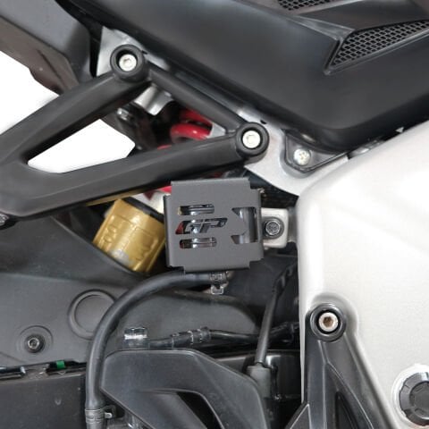 GP Kompozit Bajaj Pulsar NS 400 Z 2025 Uyumlu Fren Rezervuarı Koruma Kapağı Siyah