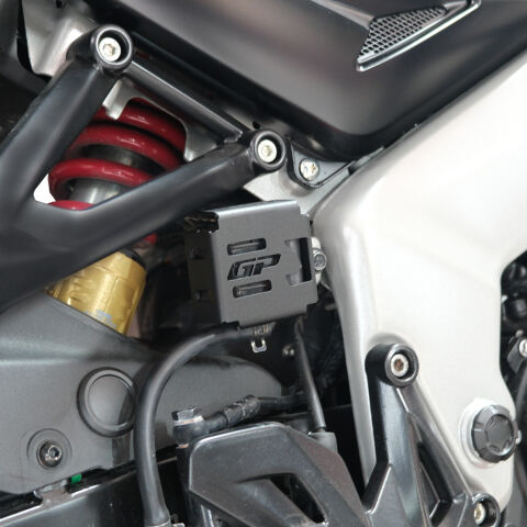 GP Kompozit Bajaj Pulsar NS 400 Z 2025-2026 Uyumlu Fren Rezervuarı Koruma Kapağı Siyah