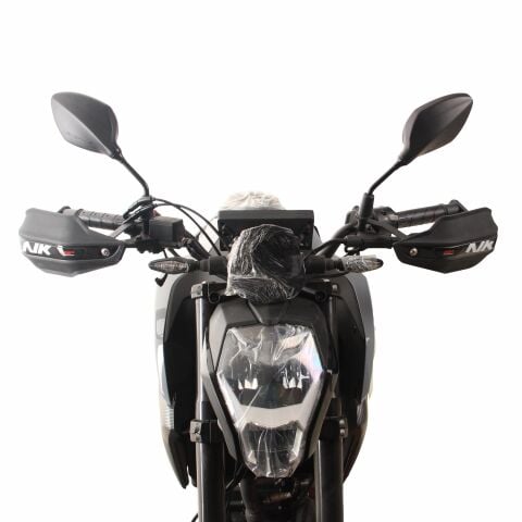 GP Kompozit CF Moto 250 NK 2023-2026 Uyumlu Plastik Elcik Koruma Siyah