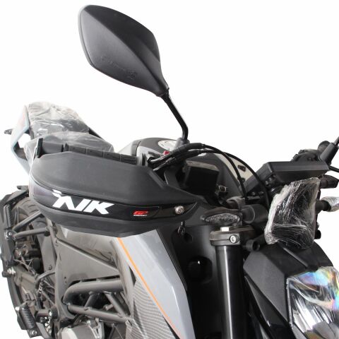 GP Kompozit CF Moto 250 NK 2023-2026 Uyumlu Plastik Elcik Koruma Siyah