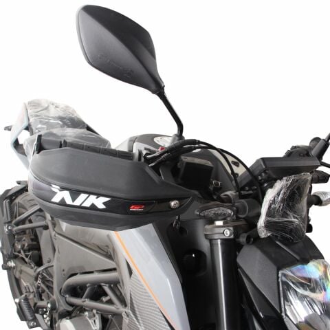 GP Kompozit CF Moto 250 NK 2023-2026 Uyumlu Plastik Elcik Koruma Siyah