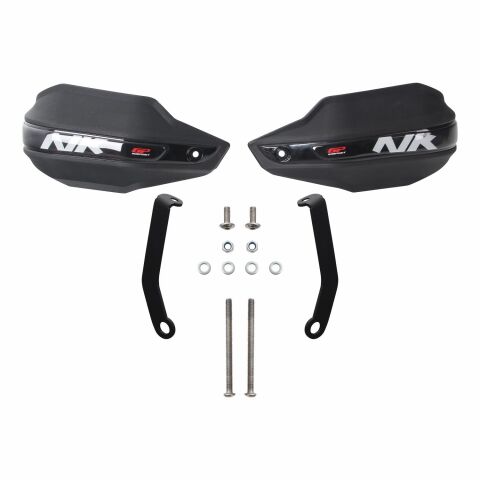 GP Kompozit CF Moto 250 NK 2023-2026 Uyumlu Plastik Elcik Koruma Siyah