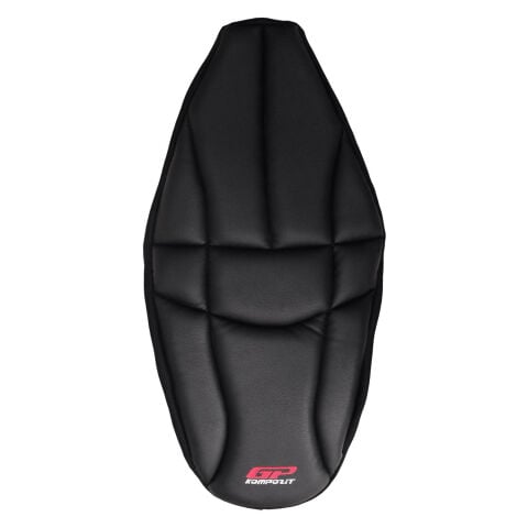 GP Kompozit SYM Joymax Z 250 / Z 250 Plus 2023-2026 Uyumlu Fileli Motosiklet Konfor Sele Kılıfı Siyah