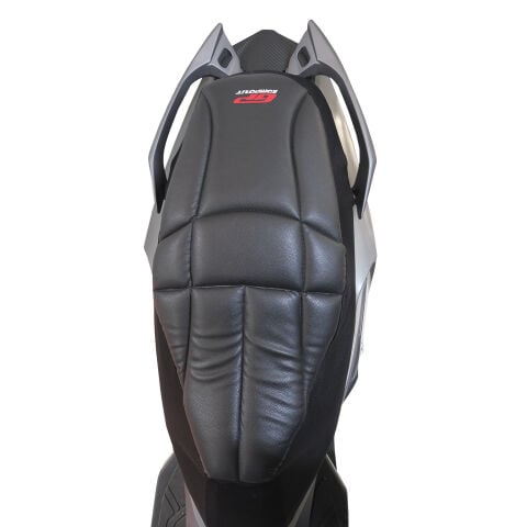GP Kompozit SYM Joymax Z 250 / Z 250 Plus 2023-2026 Uyumlu Fileli Motosiklet Konfor Sele Kılıfı Siyah