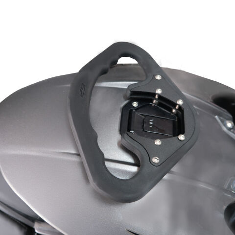 GP Kompozit Bajaj Pulsar NS 400 Z 2025-2026 Uyumlu Depo Üstü Artçı Tutamak Siyah