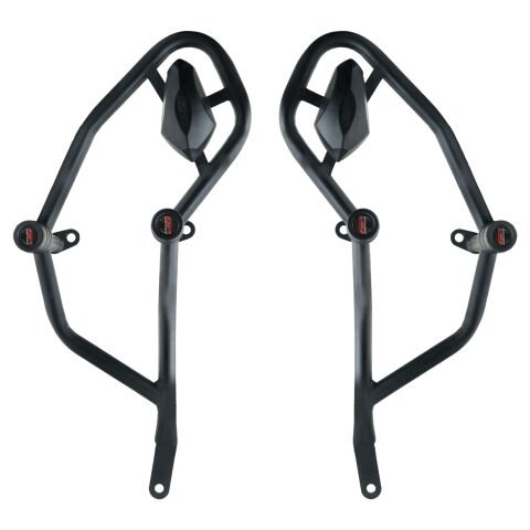 GP Kompozit Bajaj Pulsar NS 400 Z 2025-2026 Uyumlu Motor Koruma Demiri Siyah