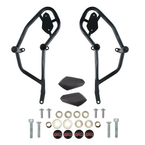 GP Kompozit Bajaj Pulsar NS 400 Z 2025 Uyumlu Motor Koruma Demiri Siyah