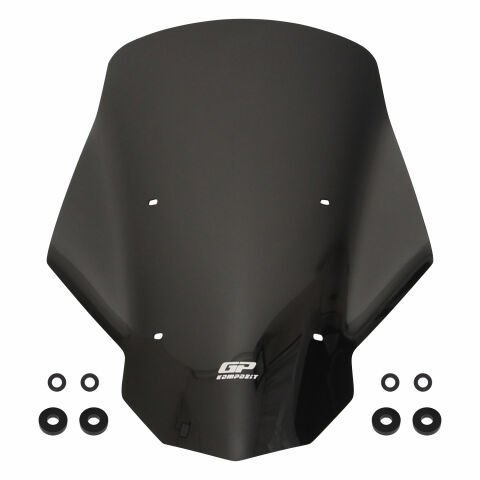 GP Kompozit BMW M 1000 XR 2024 Uyumlu Ön Cam Siyah