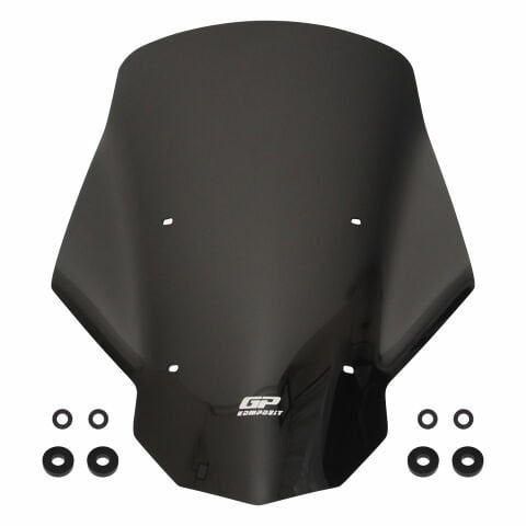 GP Kompozit BMW M 1000 XR 2024-2026 Uyumlu Ön Cam Siyah