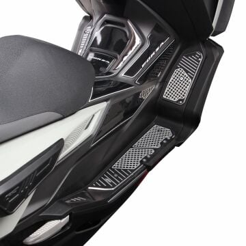 GP Kompozit Honda Forza 250 2018-2025 Uyumlu Basamak Alüminyum Gri