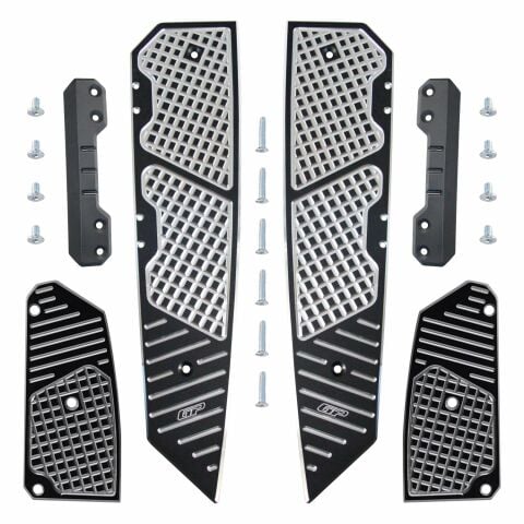 GP Kompozit Honda Forza 250 2018-2026 Uyumlu Basamak Alüminyum Gri