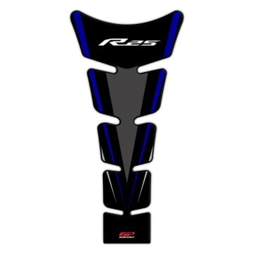 GP Kompozit Yamaha R25 2015-2018 Uyumlu Tank Pad Seti Mavi