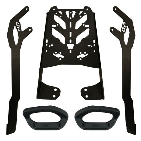 GP Kompozit Bajaj Pulsar NS 400 Z 2025 Uyumlu Arka Çanta Demiri Siyah