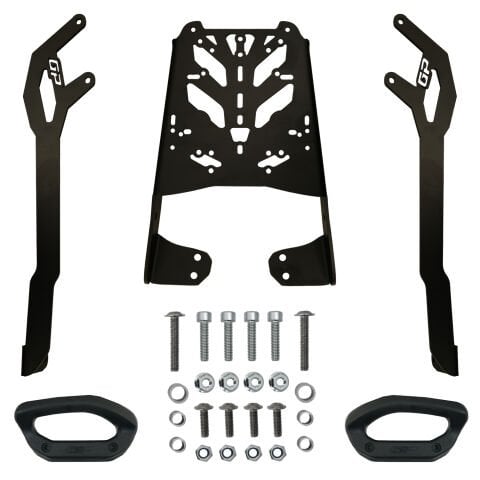 GP Kompozit Bajaj Pulsar NS 400 Z 2025 Uyumlu Arka Çanta Demiri Siyah