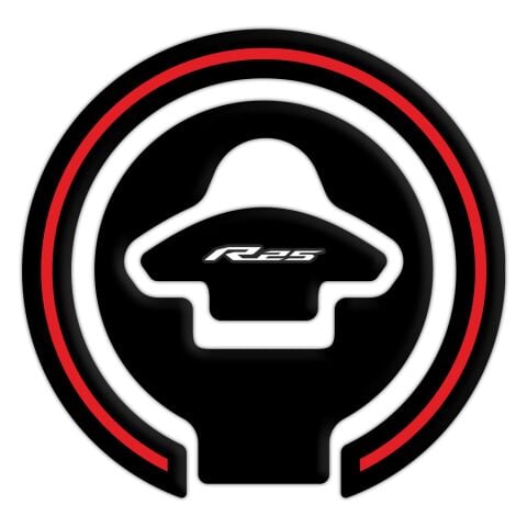 GP Kompozit Yamaha R25 2015-2018 Uyumlu Tank Pad Seti Kırmızı