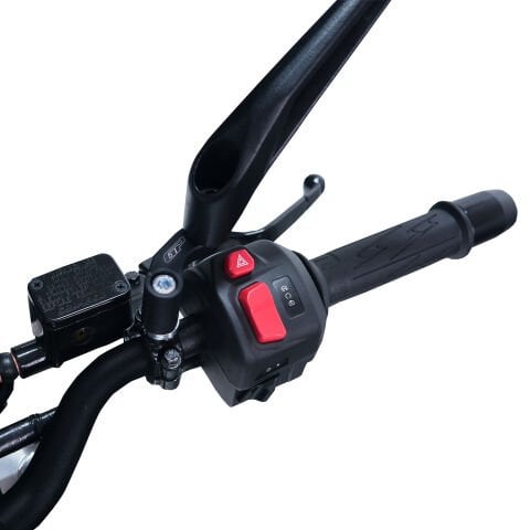 GP Kompozit Bajaj Pulsar NS 400 Z 2025 Uyumlu Ayna Genişletme Siyah