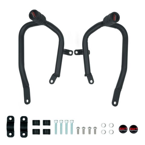 GP Kompozit CF Moto 250 SR 2026 Uyumlu Motor Koruma Demiri Siyah