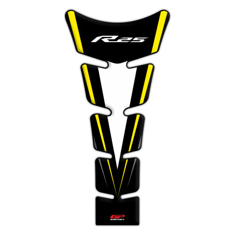 GP Kompozit Yamaha R25 2015-2018 Uyumlu Tank Pad Seti Sarı