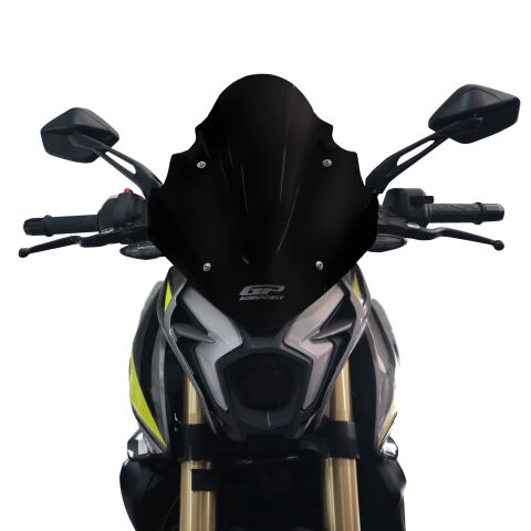 GP Kompozit Bajaj Pulsar NS 400 Z 2025-2026 Uyumlu Ön Cam Siyah