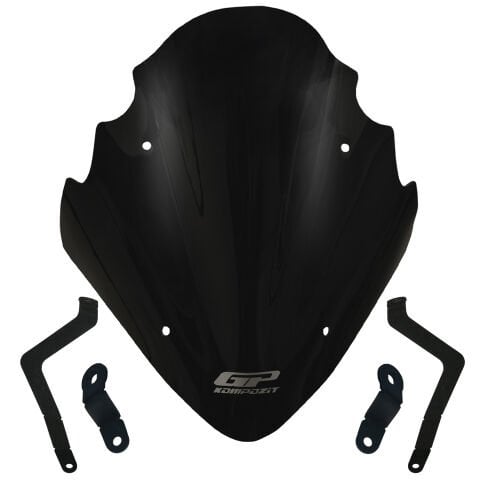 GP Kompozit Bajaj Pulsar NS 400 Z 2025-2026 Uyumlu Ön Cam Siyah