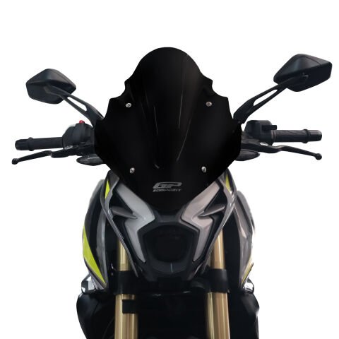 GP Kompozit Bajaj Pulsar NS 400 Z 2025-2026 Uyumlu Ön Cam Siyah