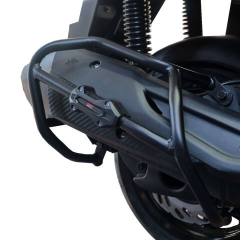 GP Kompozit SYM Joymax Z 250 / Z 250 Plus 2023-2026 Uyumlu Egzoz Koruma Demiri Siyah