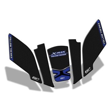 GP Kompozit Yamaha XMAX 2023-2024 Uyumlu Tank Pad Mavi