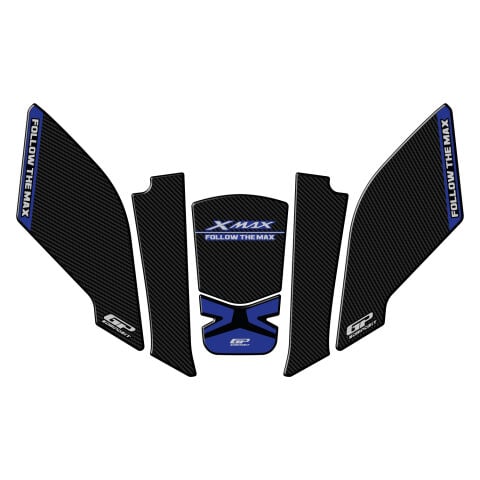 GP Kompozit Yamaha XMAX 2023-2026 Uyumlu Tank Pad Mavi