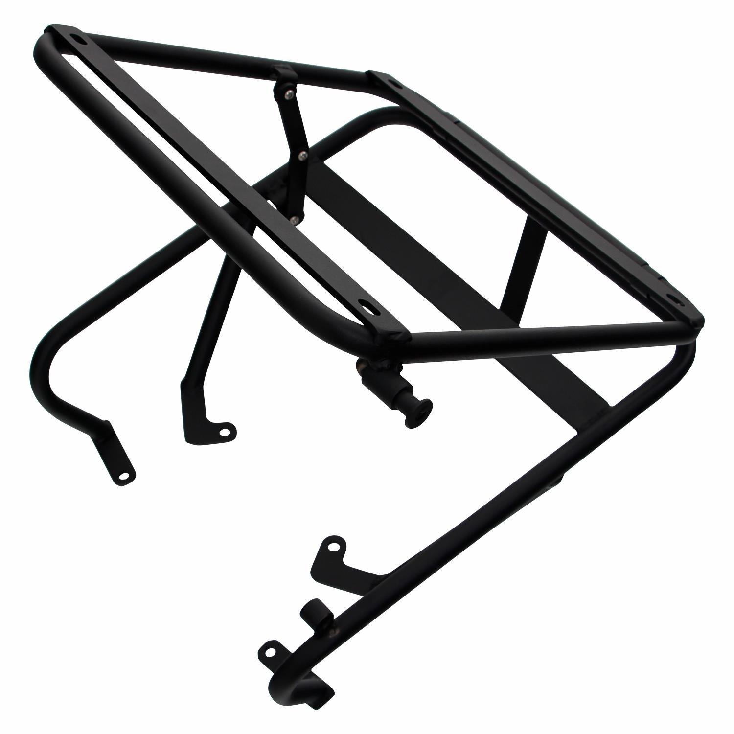 GP Kompozit Honda Activa 2023-2026 Uyumlu Damperli Arka Çanta Demiri Siyah