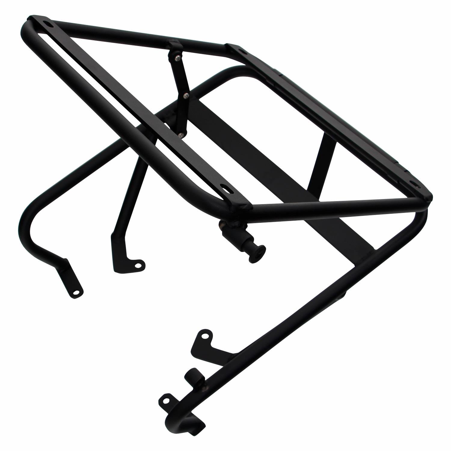 GP Kompozit Honda Activa 2023-2026 Uyumlu Damperli Arka Çanta Demiri Siyah