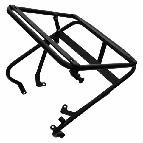 GP Kompozit Honda Activa 2023-2026 Uyumlu Damperli Arka Çanta Demiri Siyah