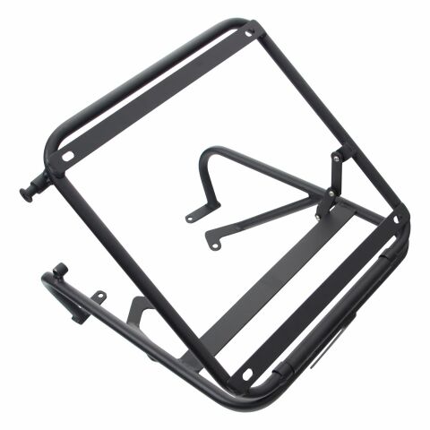 GP Kompozit Honda Activa 2023-2026 Uyumlu Damperli Arka Çanta Demiri Siyah